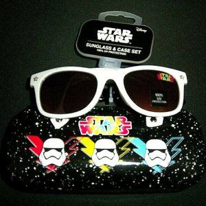 Kids Disney STAR WARS Wayfarer Sunglasses & Case
